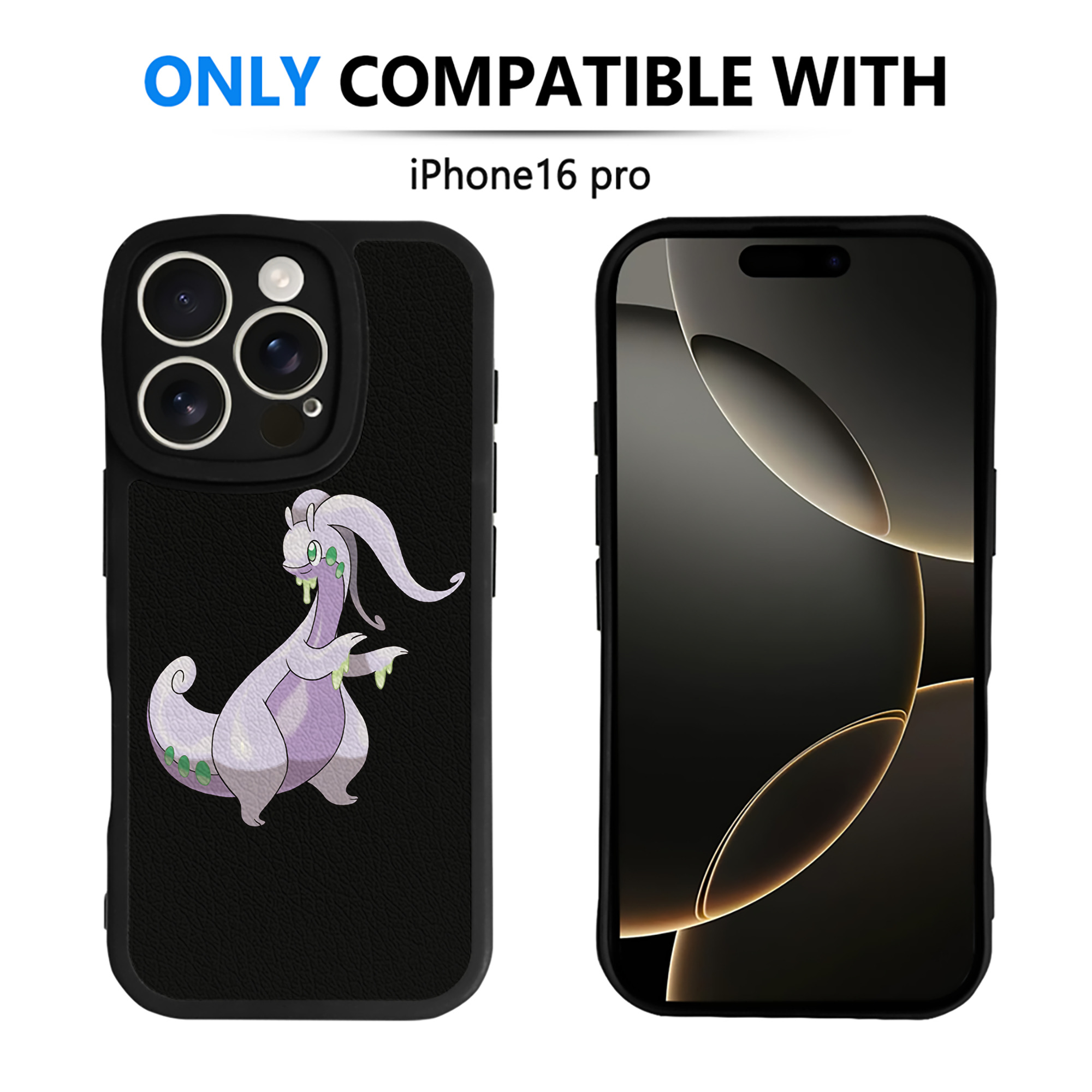 （画像用） ポケットモンスター Pokémon 【iPhone 16シリーズ対応】シリコンスマホケース（レザー調） 材質：シリコン